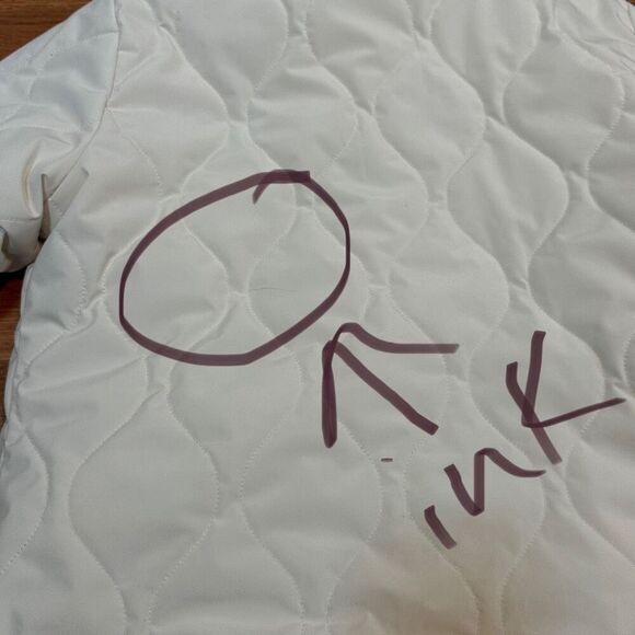 Koolaburra by Ugg Reversible Sherpa Quilted Button Up Jacket Light Birch | Size - Picture 12 of 16